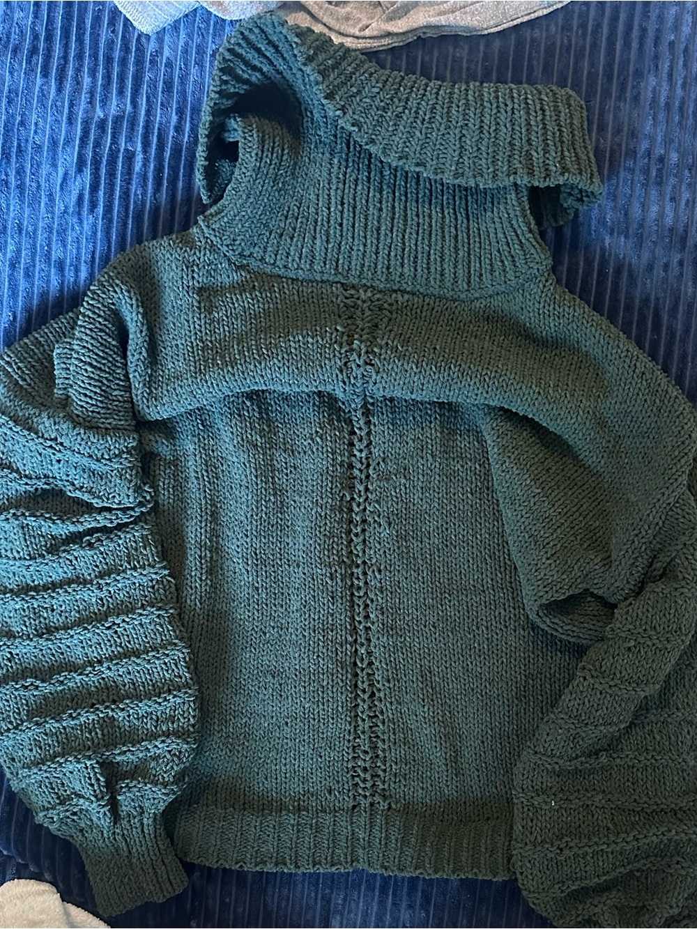 Wonderly Deep Green Turtleneck Sweater
